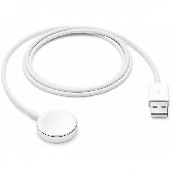 Кабель Apple USB с магнитным креплением для зарядки Apple Watch, 1 м, белый (MX2E2) в Ростове-на-Дону