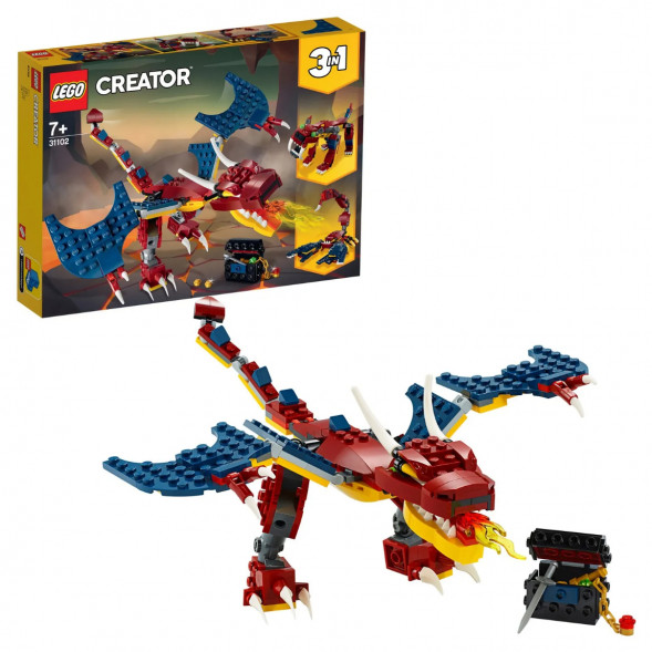 Конструктор LEGO Creator 31102 Огненный дракон в Ростове-на-Дону