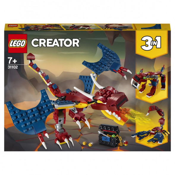 Конструктор LEGO Creator 31102 Огненный дракон в Ростове-на-Дону