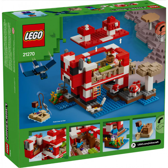 Конструктор LEGO Minecraft 21270 Грибной дом в Ростове-на-Дону