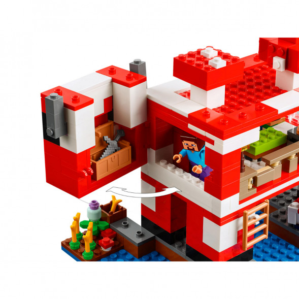 Конструктор LEGO Minecraft 21270 Грибной дом в Ростове-на-Дону