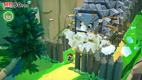 Игра Paper Mario: The Origami King [Nintendo Switch, английская версия] в Ростове-на-Дону