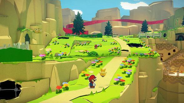Игра Paper Mario: The Origami King [Nintendo Switch, английская версия] в Ростове-на-Дону