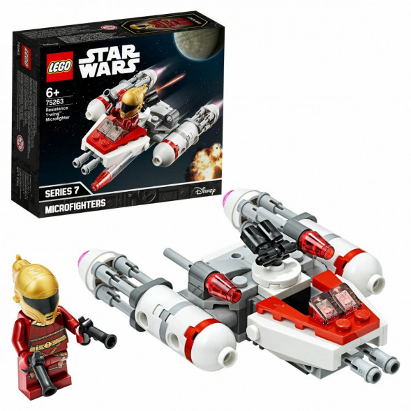 Конструктор LEGO Star Wars 75263 Микрофайтеры Истребитель Сопротивления типа Y в Ростове-на-Дону