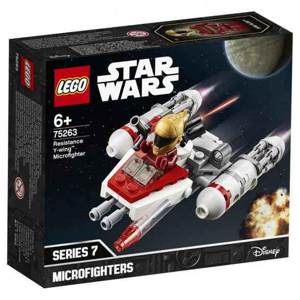 Конструктор LEGO Star Wars 75263 Микрофайтеры Истребитель Сопротивления типа Y в Ростове-на-Дону