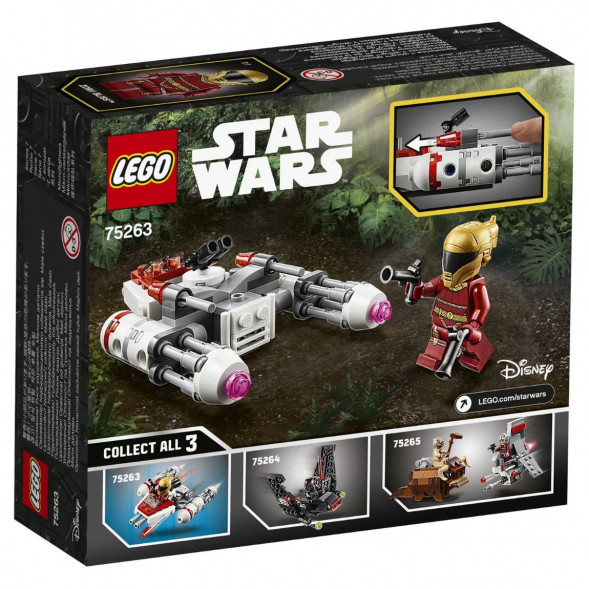 Конструктор LEGO Star Wars 75263 Микрофайтеры Истребитель Сопротивления типа Y в Ростове-на-Дону