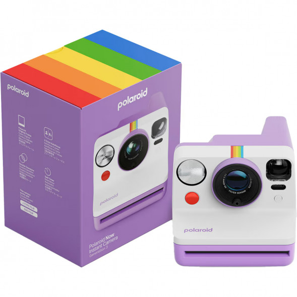 Фотоаппарат моментальной печати Polaroid Now Generation 3, фиолетовый в Ростове-на-Дону