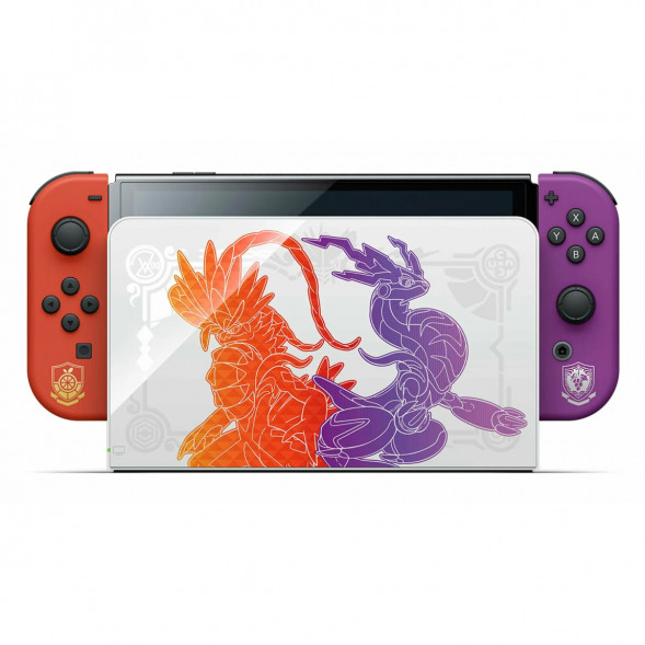Игровая приставка Nintendo Switch OLED 64 ГБ, Pokemon Scarlet &amp;amp; Violet Edition в Ростове-на-Дону