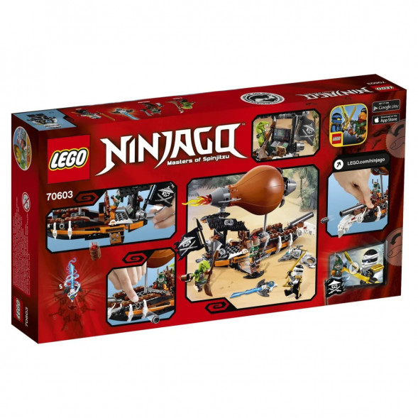 Конструктор LEGO Ninjago 70603 Дирижабль-штурмовик в Ростове-на-Дону