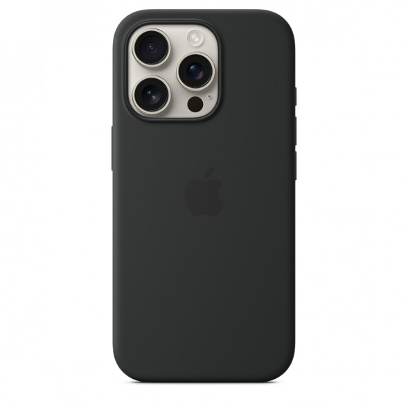 Чехол Apple iPhone 16 Pro Silicone Case with MagSafe, Black (MYYJ3ZM/A) в Ростове-на-Дону