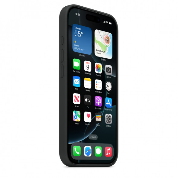 Чехол Apple iPhone 16 Pro Silicone Case with MagSafe, Black (MYYJ3ZM/A) в Ростове-на-Дону