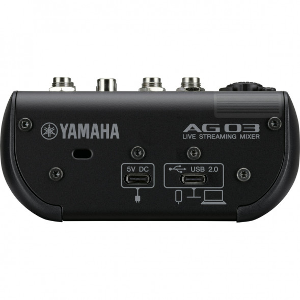 Микшер для стриминга Yamaha AG03MK2 LSPK Live Stream Black с аксессуарами в Ростове-на-Дону