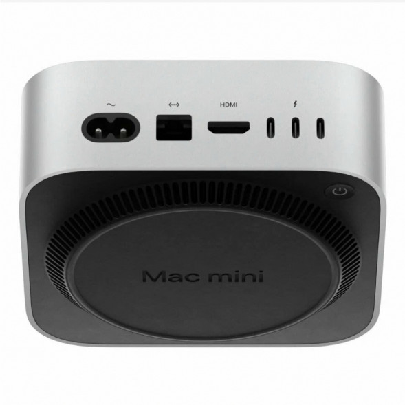 Компьютер Apple Mac mini M4 2024 (MU9E3) (10 Core GPU, 16ГБ, 512ГБ SSD, Apple, macOS), серебристый в Ростове-на-Дону