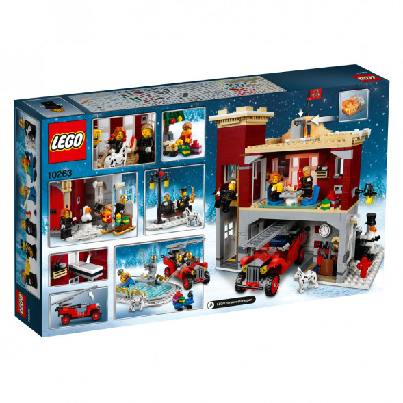 Конструктор LEGO Creator 10263 Пожарная часть в зимней деревне в Ростове-на-Дону