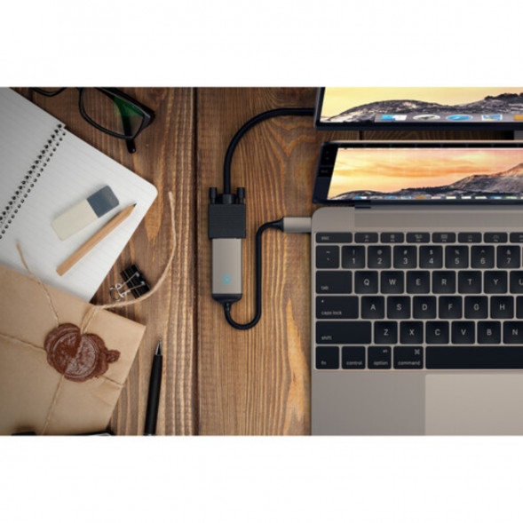Адаптер Satechi USB Type-C to VGA , Space Gray в Ростове-на-Дону