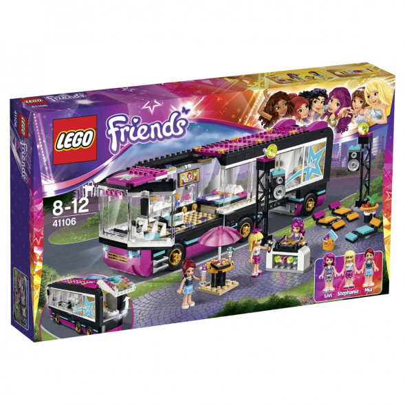 Конструктор LEGO Friends 41106 Поп звезда: гастроли в Ростове-на-Дону