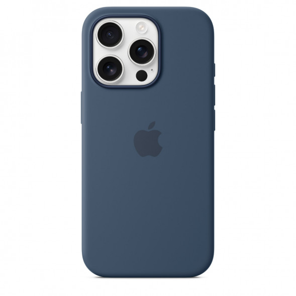Чехол Apple iPhone 16 Pro Silicone Case with MagSafe, Denim (MYYK3ZM/A) в Ростове-на-Дону