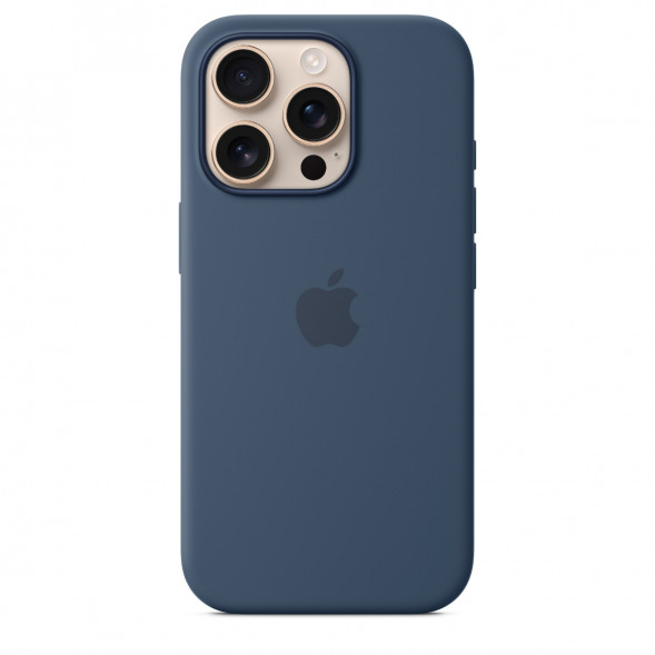 Чехол Apple iPhone 16 Pro Silicone Case with MagSafe, Denim (MYYK3ZM/A) в Ростове-на-Дону