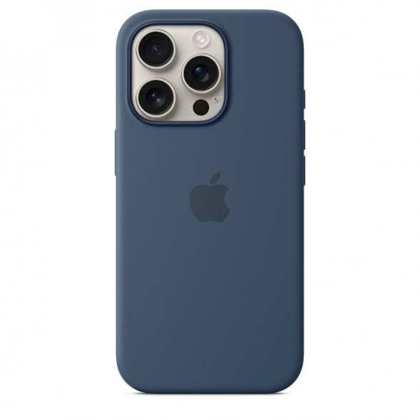Чехол Apple iPhone 16 Pro Silicone Case with MagSafe, Denim (MYYK3ZM/A) в Ростове-на-Дону