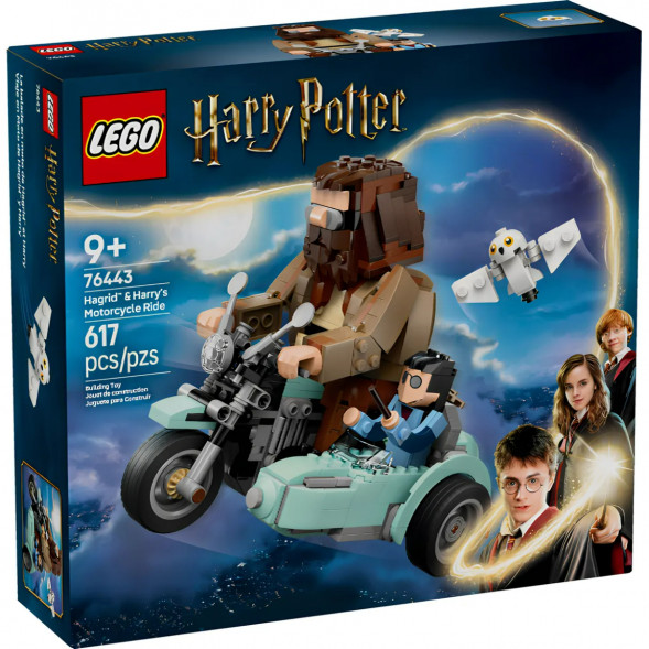 Конструктор LEGO Harry Potter 76443 Поездка Хагрида и Гарри на мотоцикле в Ростове-на-Дону