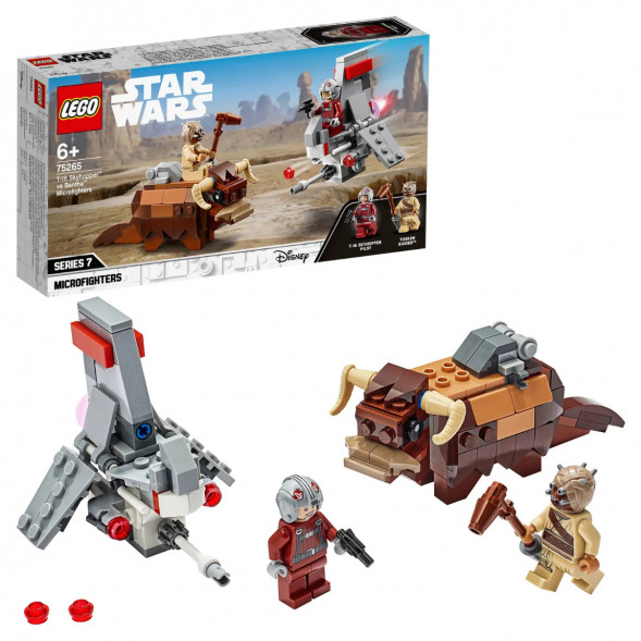 Конструктор LEGO Star Wars 75265 Микрофайтеры Скайхоппер T-16 против Банты в Ростове-на-Дону
