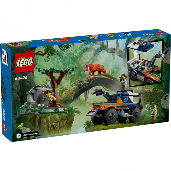 Конструктор LEGO City 60426 Внедорожный грузовик Исследователь джунглей в Ростове-на-Дону
