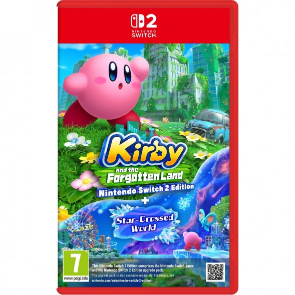 Игра Kirby and the Forgotten Land + Star-Crossed World [Nintendo Switch 2, английская версия] в Ростове-на-Дону