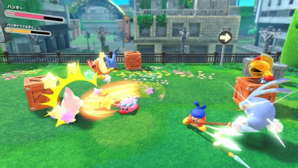 Игра Kirby and the Forgotten Land + Star-Crossed World [Nintendo Switch 2, английская версия] в Ростове-на-Дону