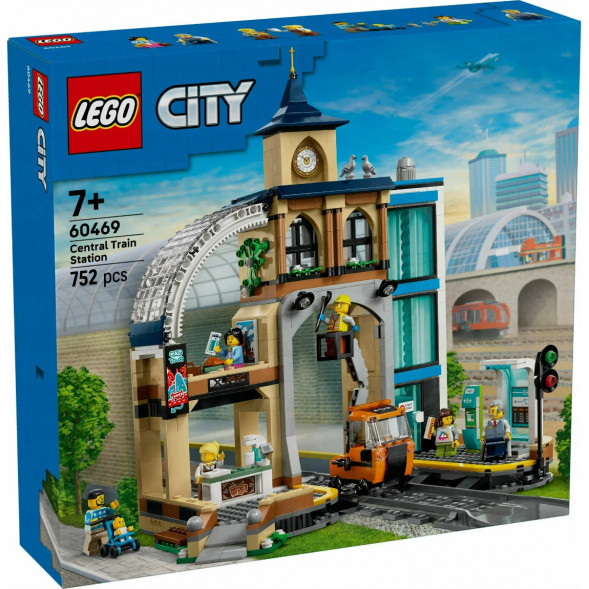 Конструктор LEGO City 60469 Центральный железнодорожный вокзал в Ростове-на-Дону