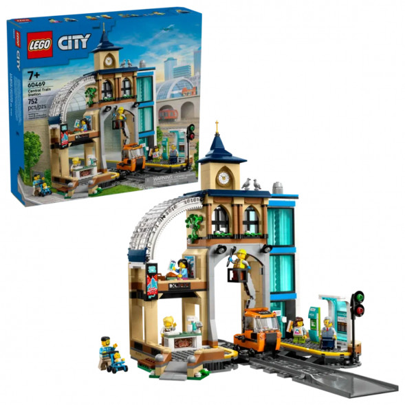 Конструктор LEGO City 60469 Центральный железнодорожный вокзал в Ростове-на-Дону