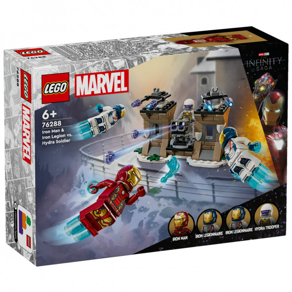 Конструктор LEGO Super Heroes 76288 Железный человек и Железный легион против Солдат Гидры в Ростове-на-Дону