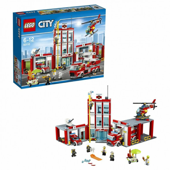 Конструктор LEGO City 60110 Пожарная часть в Ростове-на-Дону