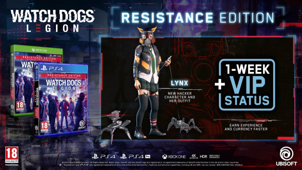 Игра Watch Dogs: Legion. Resistance Edition [PS4, русская версия] в Ростове-на-Дону