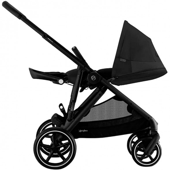 Детская коляска Cybex Gazelle S BLK Moon Black с корзиной и дождевиком в Ростове-на-Дону