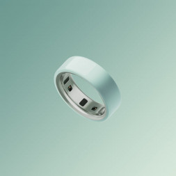 Умное кольцо Oura Ring 4 Ceramic (размер 11), Морской прилив/Tide