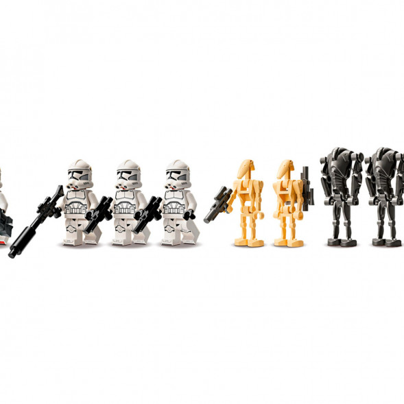 Конструктор LEGO Star Wars 75372 Боевой набор солдат-клонов и боевых дроидов в Ростове-на-Дону