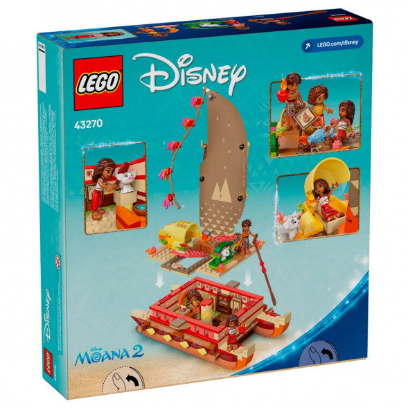 Конструктор LEGO Disney 43270 Моана: приключение на каноэ в Ростове-на-Дону