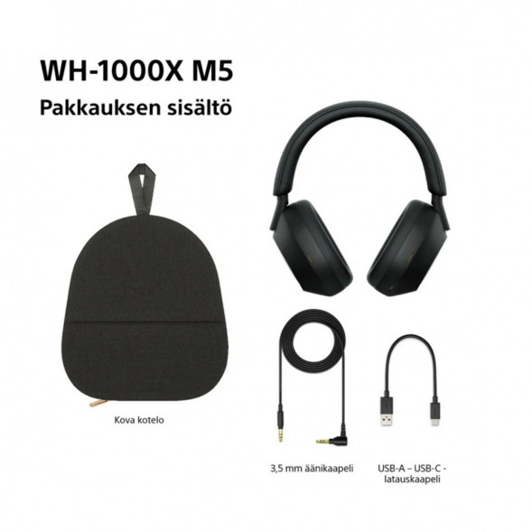 Беспроводные наушники Sony WH-1000XM5, черный в Ростове-на-Дону