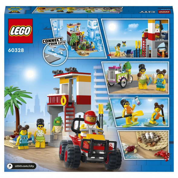 Конструктор LEGO City 60328 Пост спасателей на пляже в Ростове-на-Дону