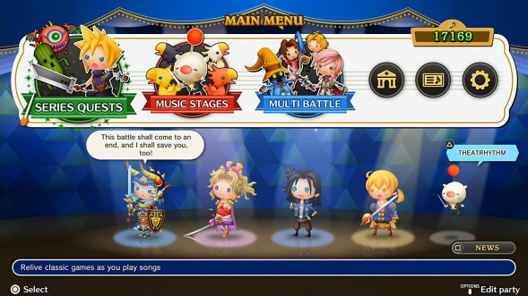 Игра Theatrhythm: Final Bar Line [Nintendo Switch, английская версия] в Ростове-на-Дону