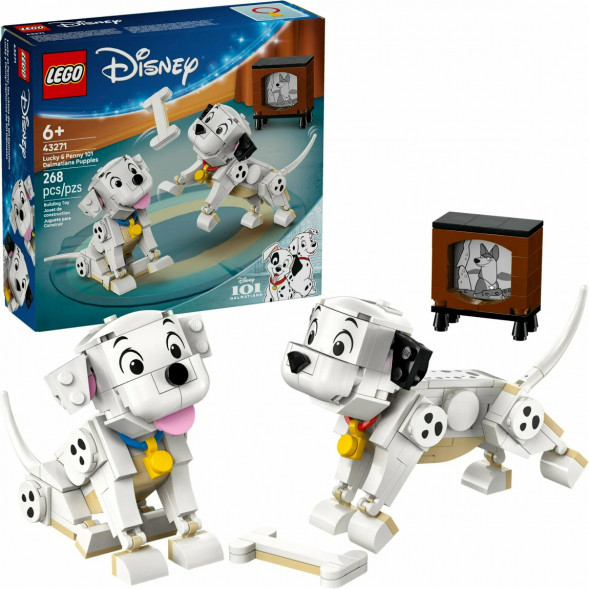 Конструктор LEGO Disney 43271 Лаки и Пенни, и 101 щенок далматинцев в Ростове-на-Дону