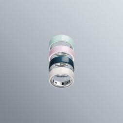 Умное кольцо Oura Ring 4 Ceramic (размер 12), Морской прилив/Tide