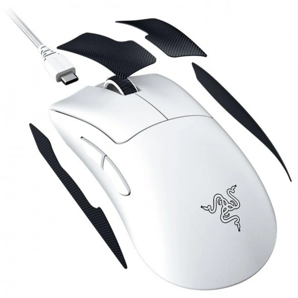 Мышь беспроводная/проводная Razer Deathadder V3 Pro [RZ01-04630200-R3G1] белый в Ростове-на-Дону