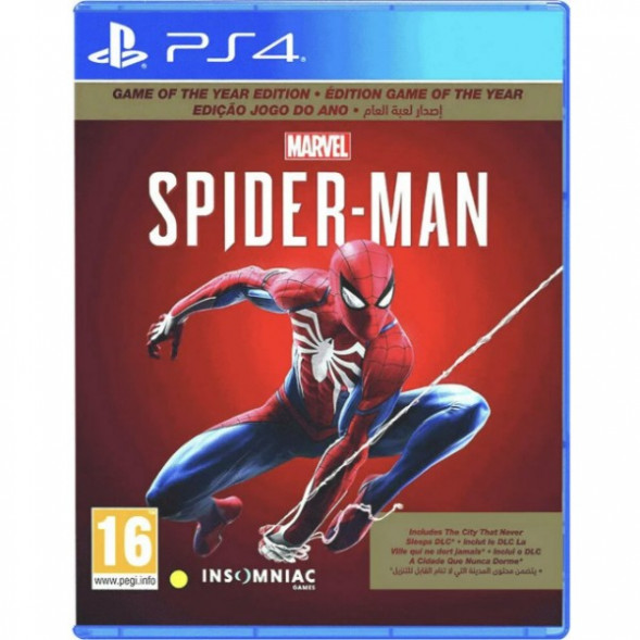 Игра MARVEL Человек-Паук. Game of the Year Edition [PS4, русская версия] в Ростове-на-Дону