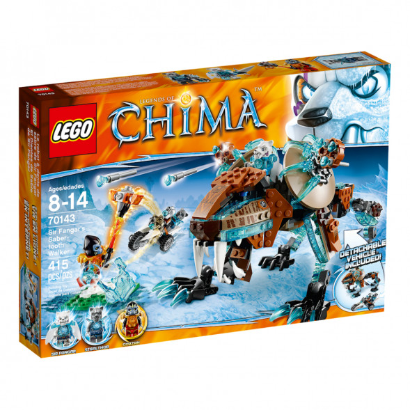 Конструктор LEGO Legends of Chima 70143 Саблезубый шагающий робот Сэра Фангара в Ростове-на-Дону