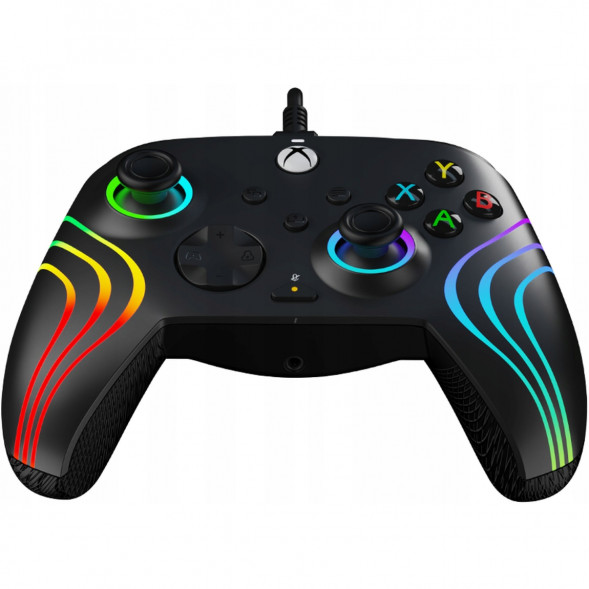 Геймпад проводной PDP для Xbox Afterglow Wave, Black в Ростове-на-Дону