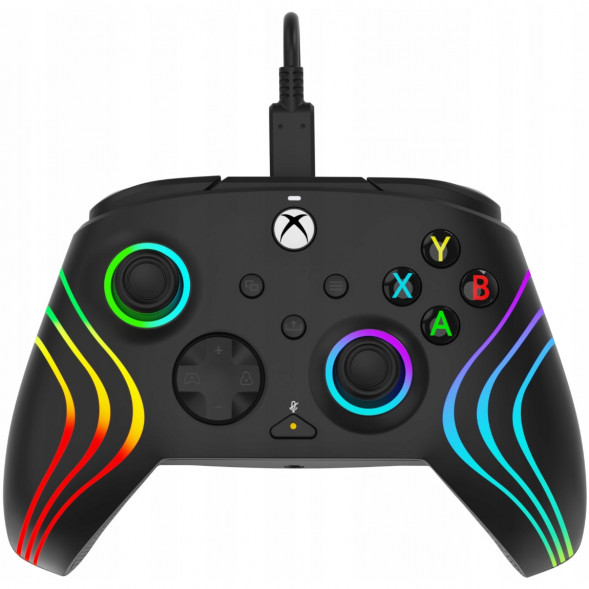 Геймпад проводной PDP для Xbox Afterglow Wave, Black в Ростове-на-Дону