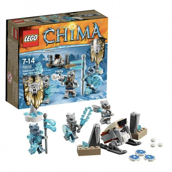 Конструктор LEGO Legends of Chima 70232 Лагерь клана Саблезубых Тигров в Ростове-на-Дону
