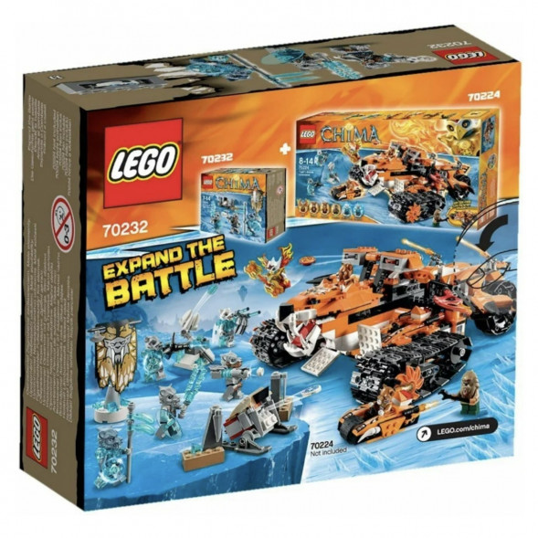 Конструктор LEGO Legends of Chima 70232 Лагерь клана Саблезубых Тигров в Ростове-на-Дону