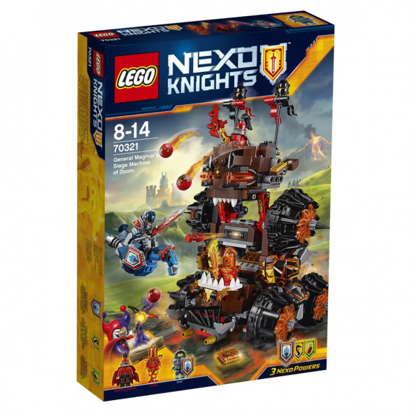 Конструктор LEGO Nexo Knights 70321 Роковое наступление Генерала Магмара в Ростове-на-Дону
